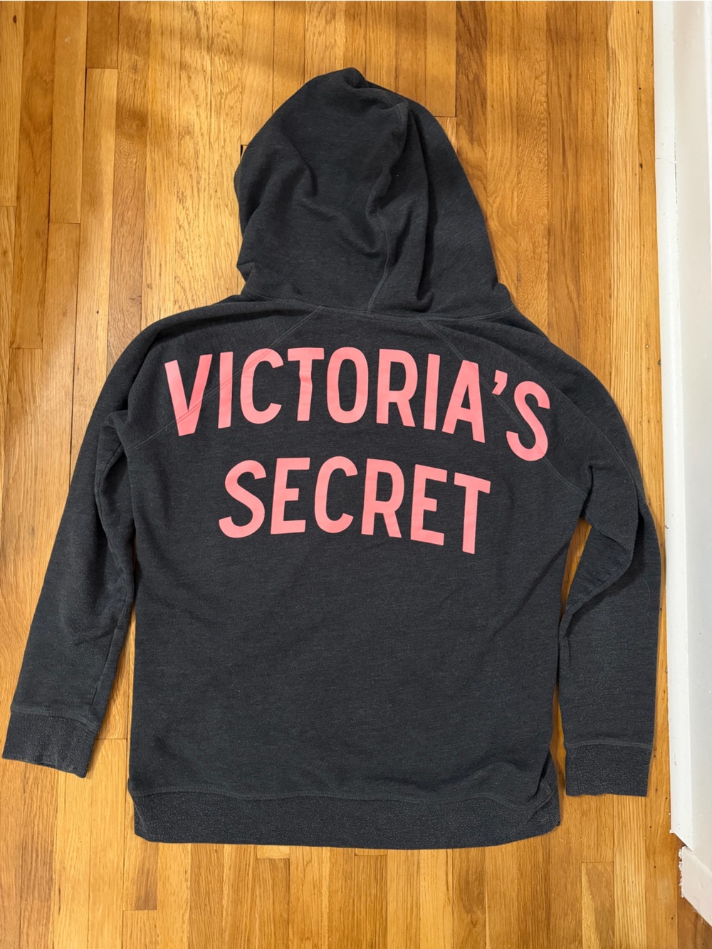 Victoria's Secret sweatshirt pullover graphic pink logo large 🩷